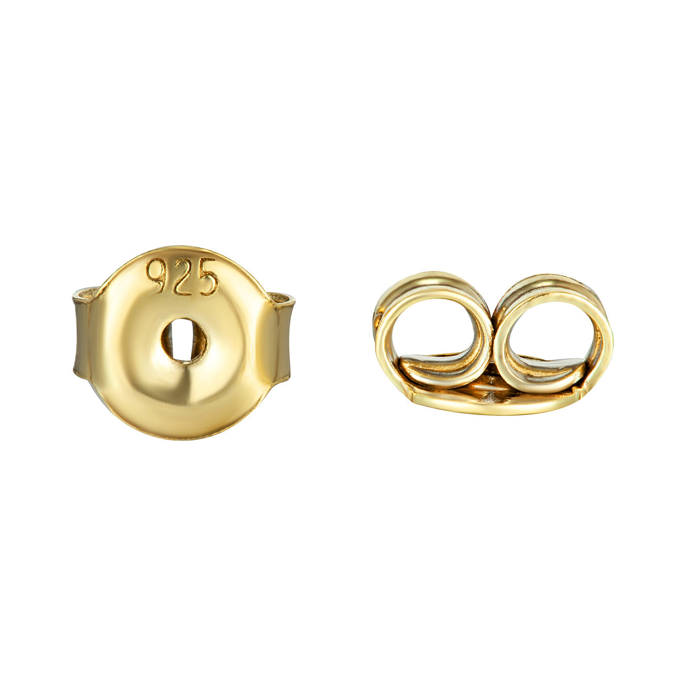 18ct Gold Plated Butterfly Backs