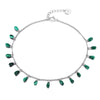 silver chain anklet - seol-gold