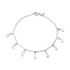 silver charm bracelet -seolgold