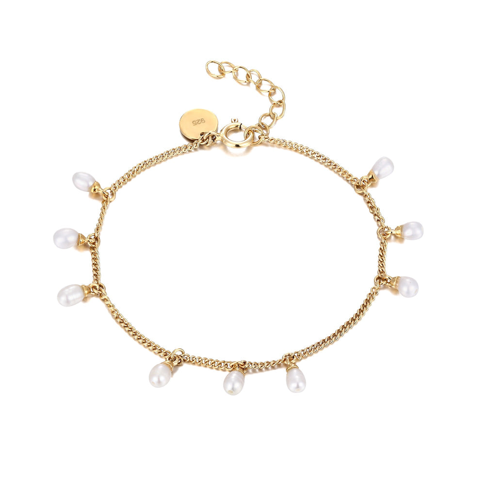 pearl gold bracelet - seolgold