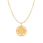 Coin Medallion Necklace