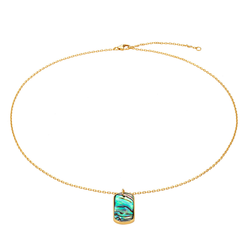 Abalone gold  Necklace - seolgold