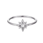Silver Star Ring - seol-gold