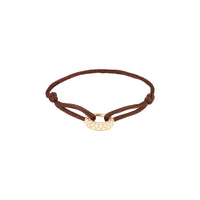 gold pebble bracelet - seol gold