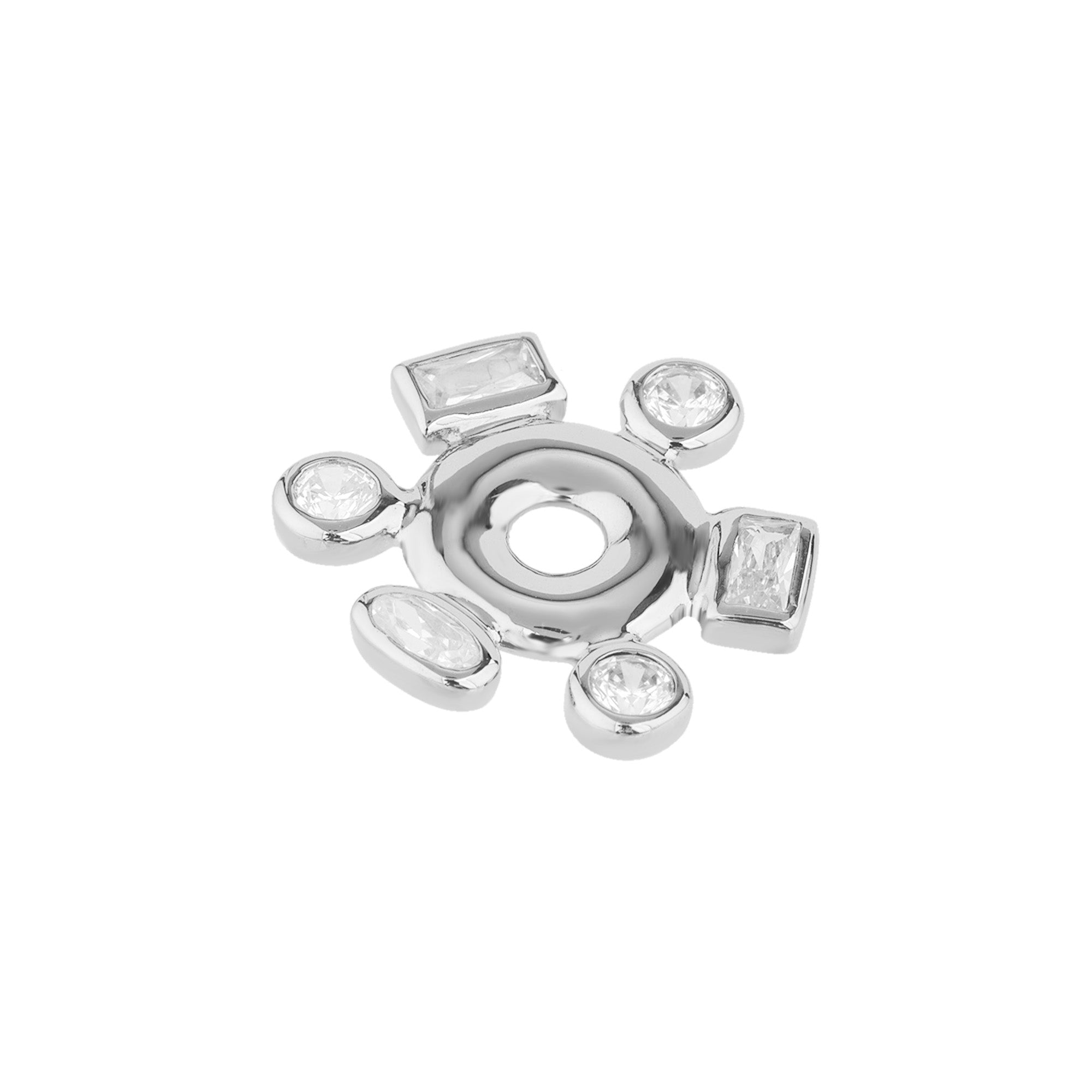 sterling silver slider - seol gold