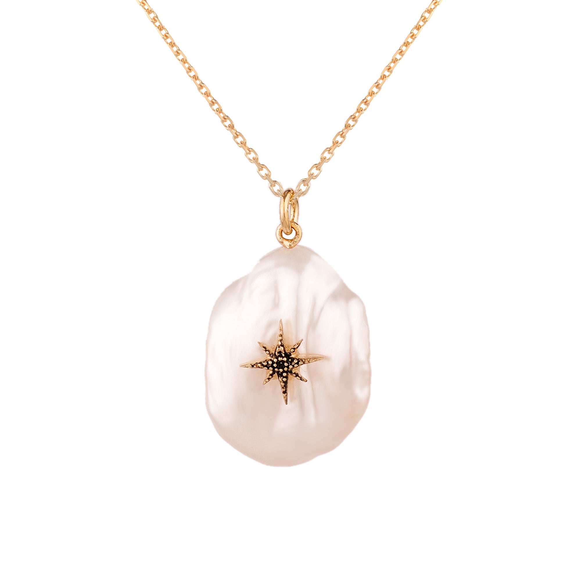 pearl pendant - seol gold