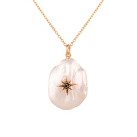 pearl pendant - seol gold
