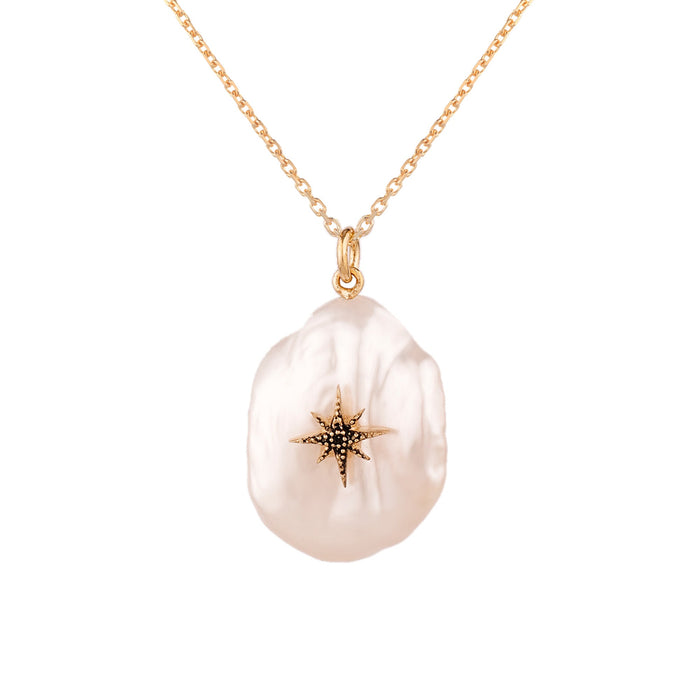 pearl pendant - seol gold