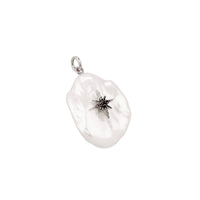silver pearl necklace - seol gold