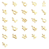 Seol Gold - 9ct gold classic alphabet charm