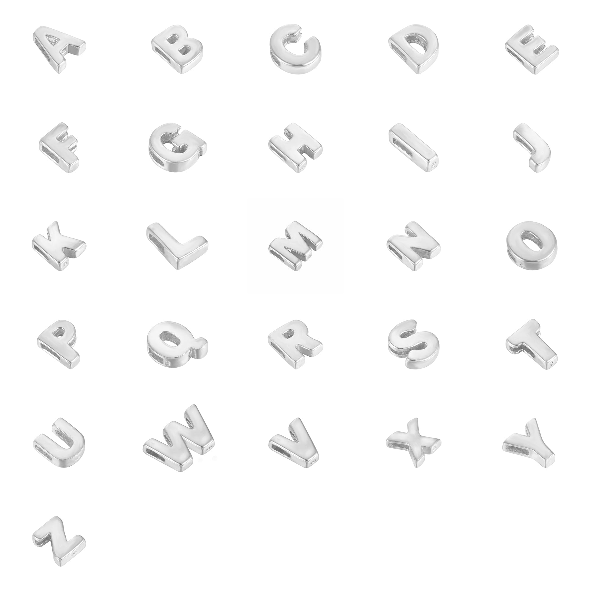 Seol Gold - Threader alphabet charm