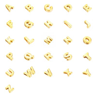 Seol Gold - Threader alphabet charm