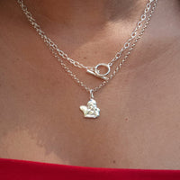 Cherub Charm Pendant - seol-gold