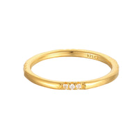 gold eternity ring - seol-gold