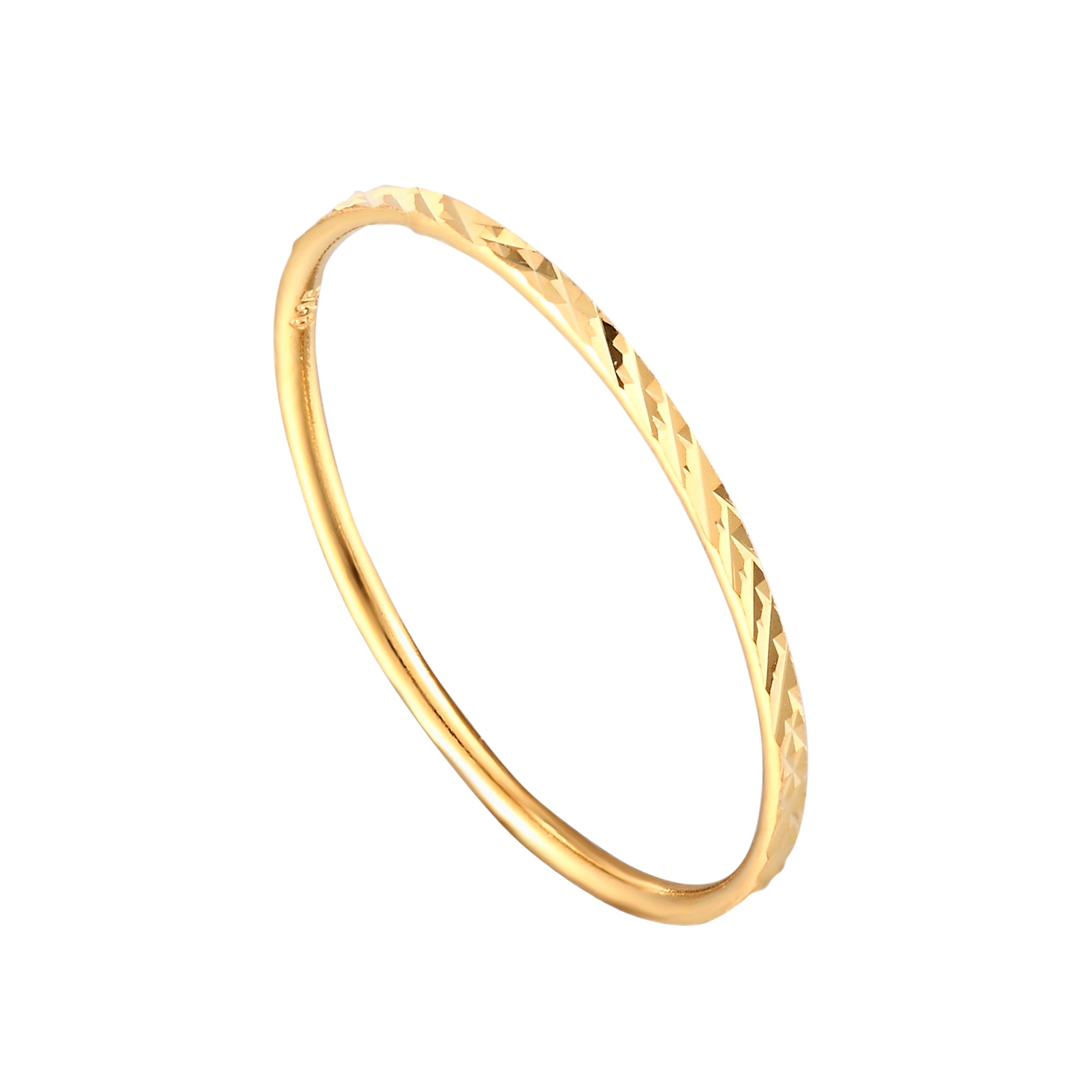 Fine Engraved Band - seol-gold