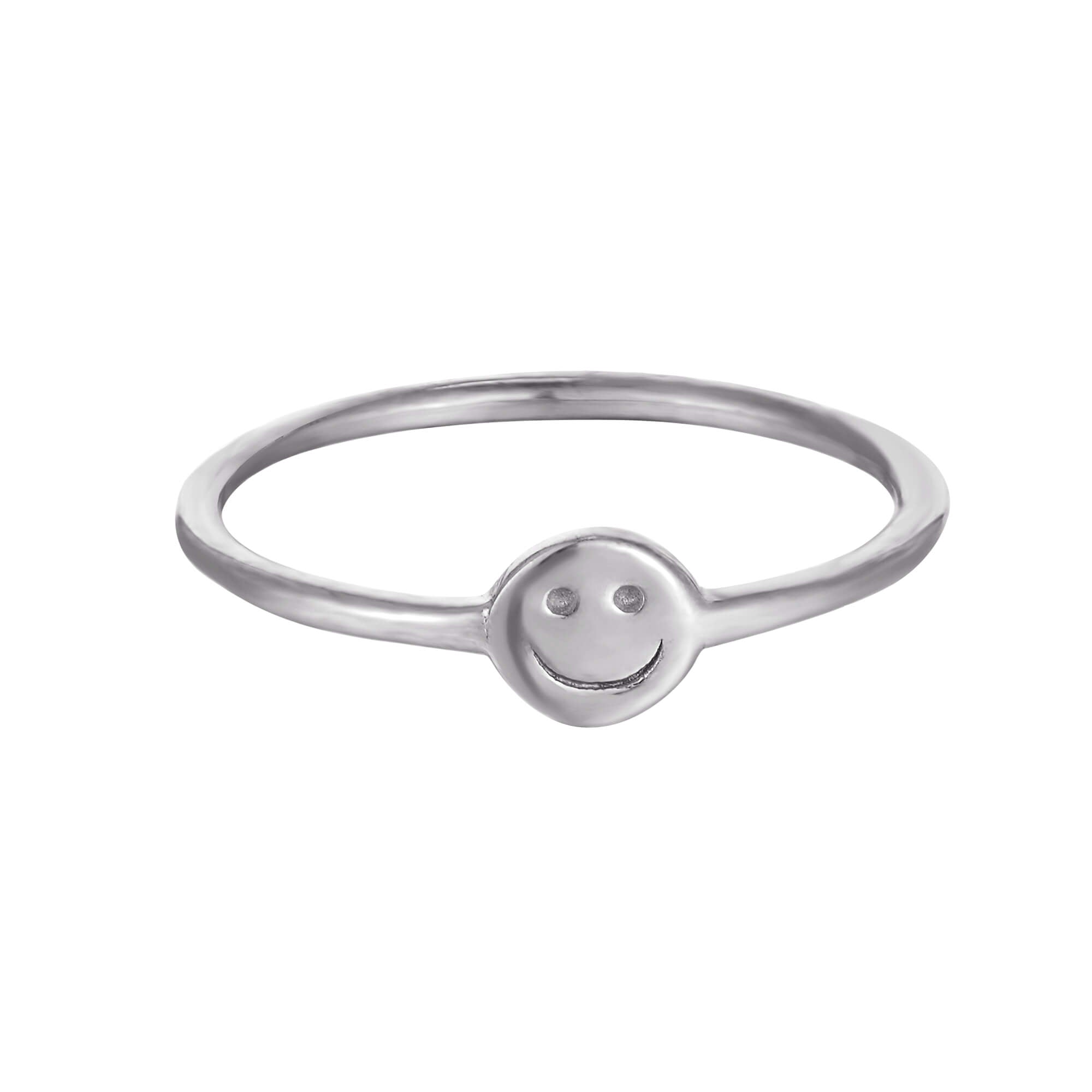smiley face ring - seolgold