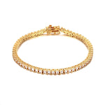 18ct Gold Vermeil CZ Tennis Bracelet