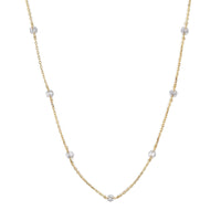 gold necklace - seolgold 