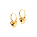 18ct Gold Vermeil Large Disc Hoops
