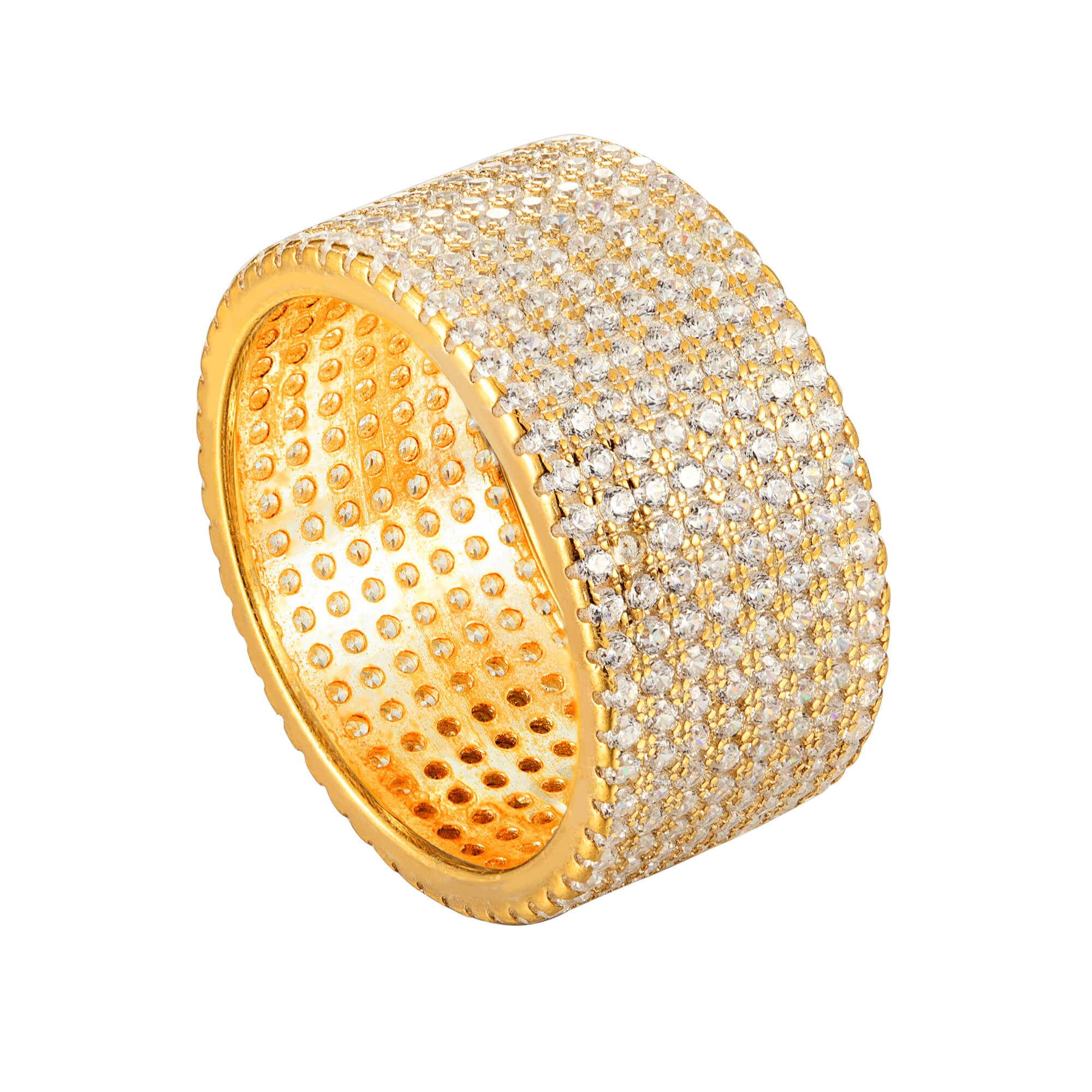 cz ring - seol gold
