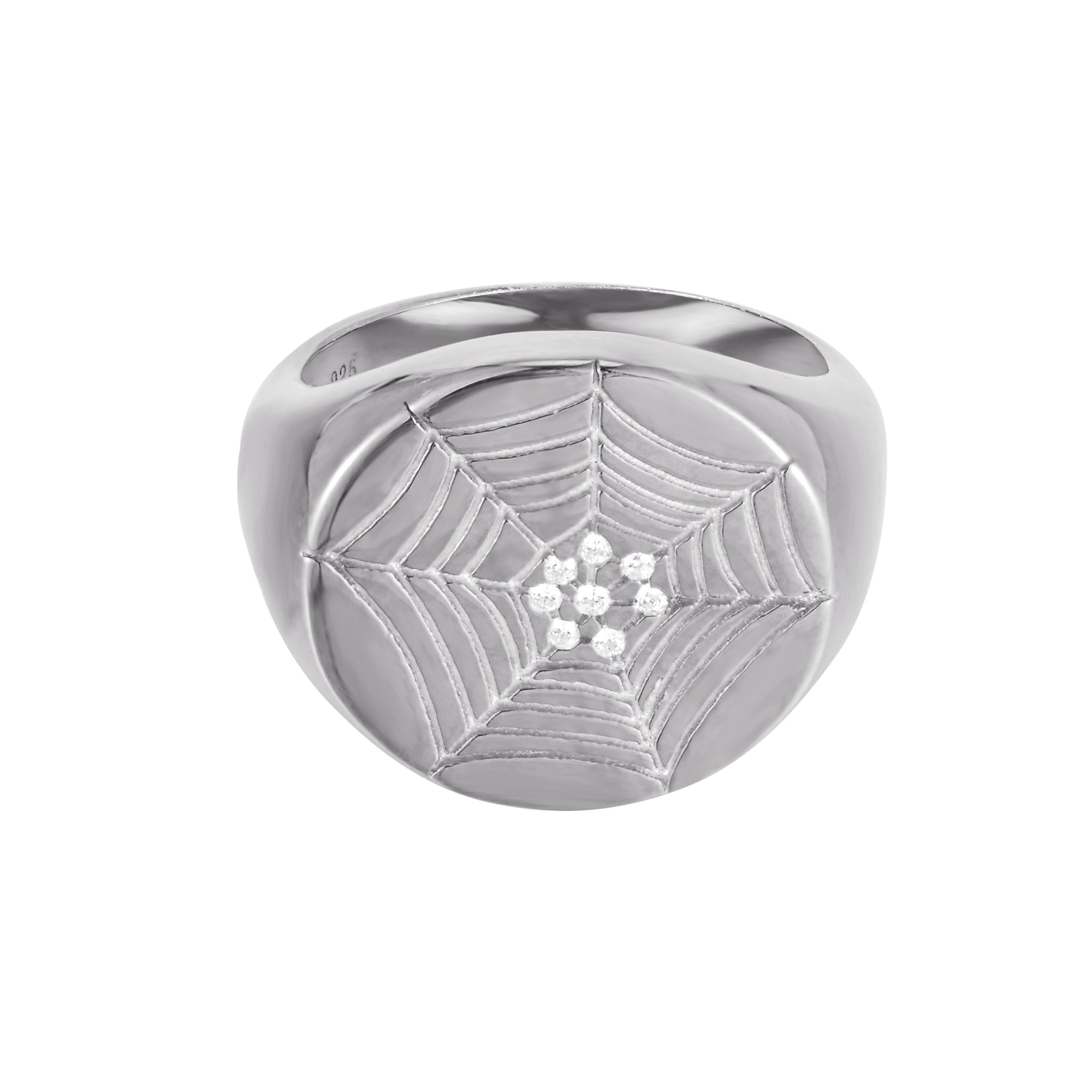 gothic silver ring - seol-gold