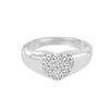 heart signet ring - seol gold
