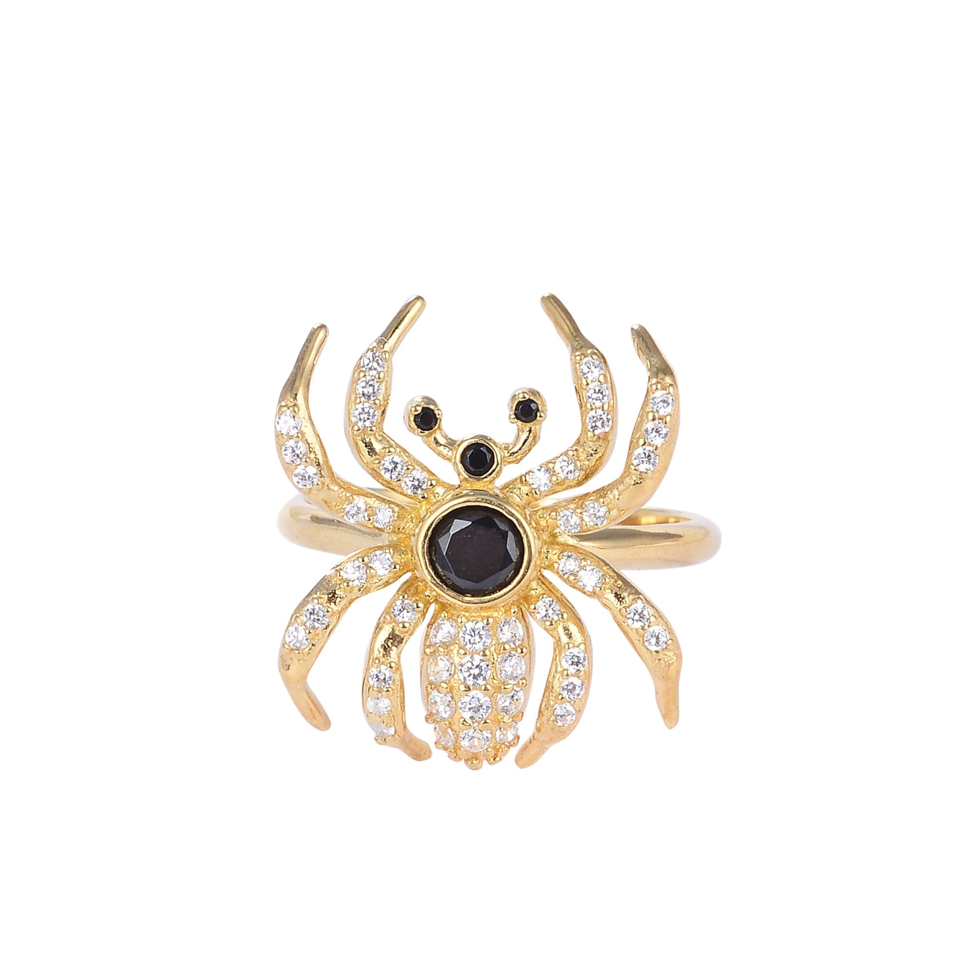  gothic - spider ring - seolgold