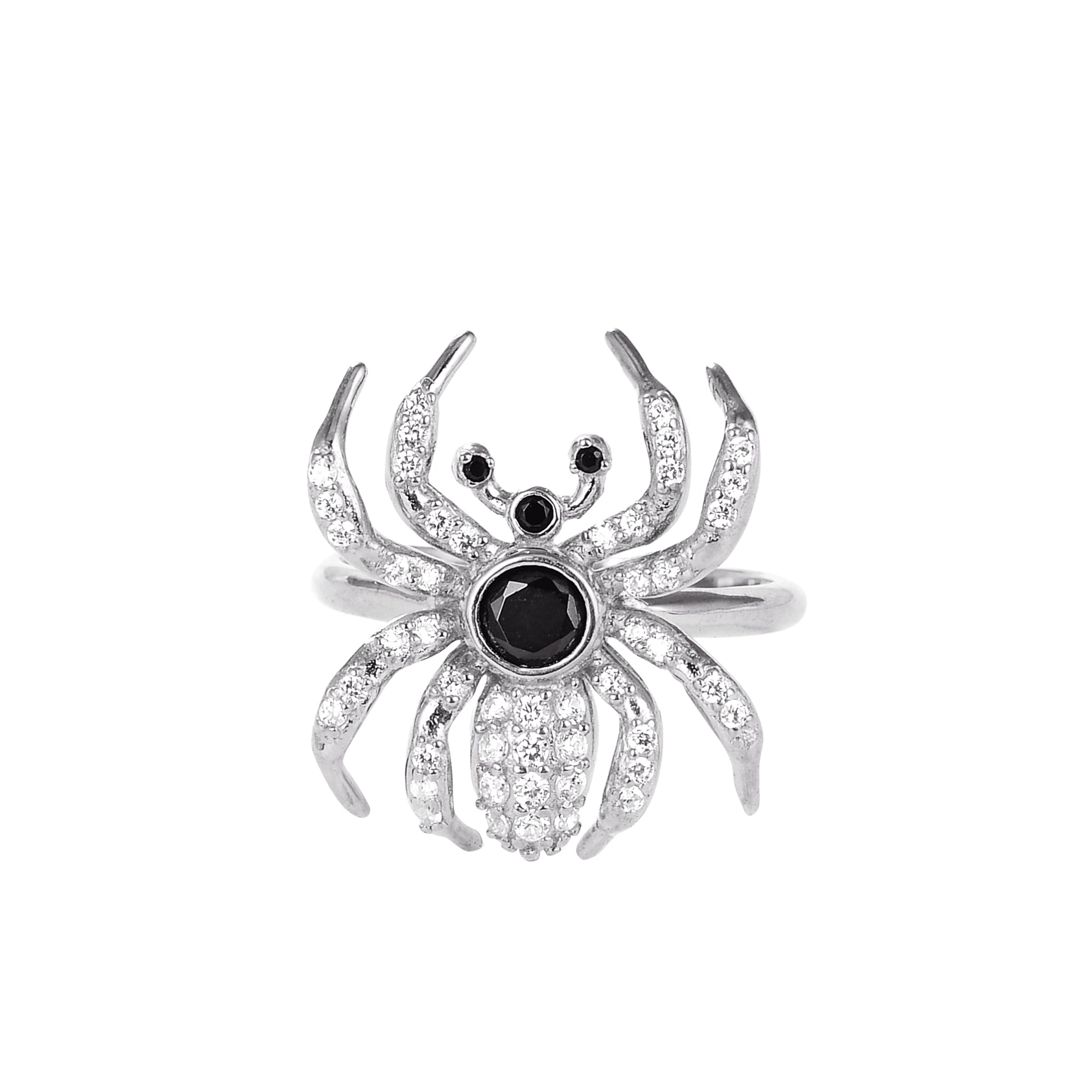 silver spider ring - seolgold