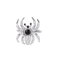 silver spider ring - seolgold