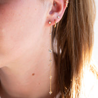 18ct Gold Vermeil stud earrings - seol-gold