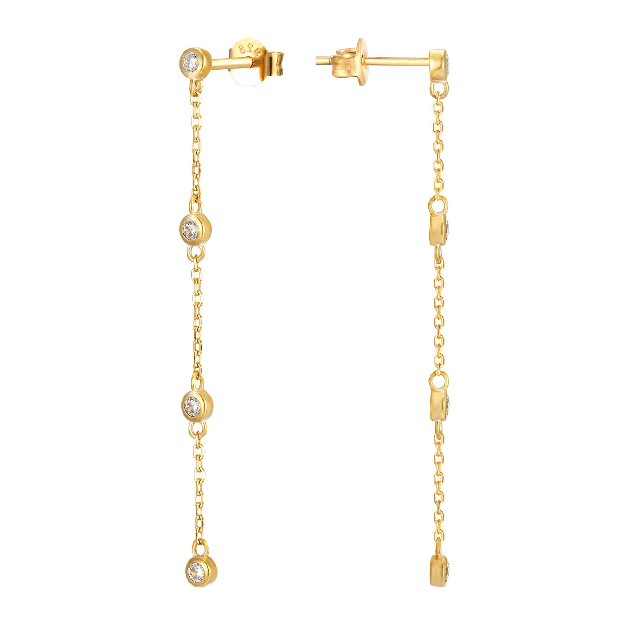 drop earrings - seol gold