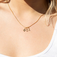 Alphabet Letter Charm - seol-gold