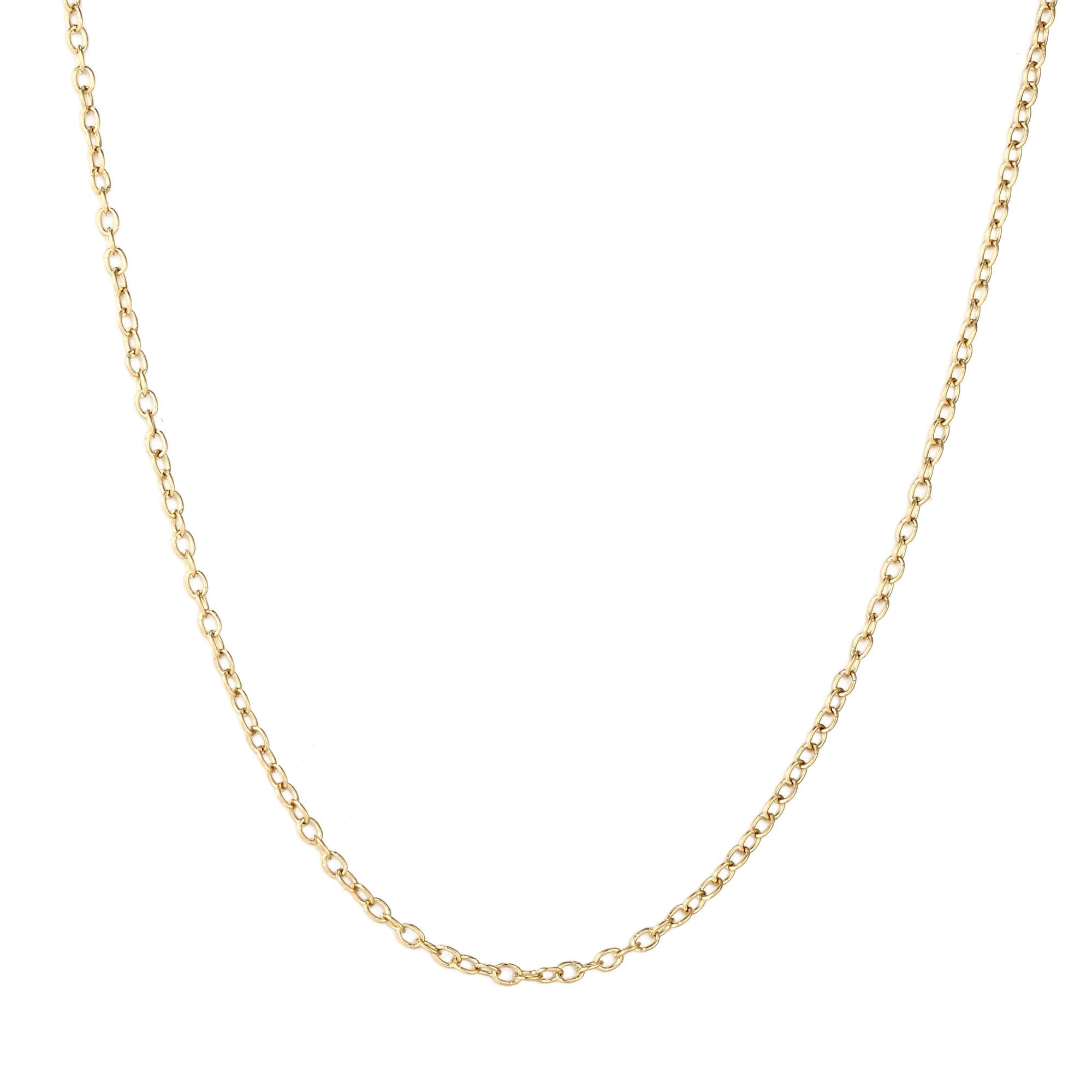 Super Fine Adjustable Plain Chain - seol-gold