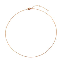 seol + gold rose plain chain 