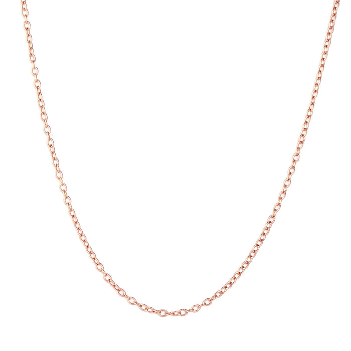 seol + gold rose plain chain 