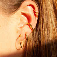 gold Cuff Earring - seol-gold