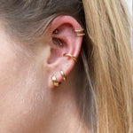 rainbow cuff earring - seol-gold