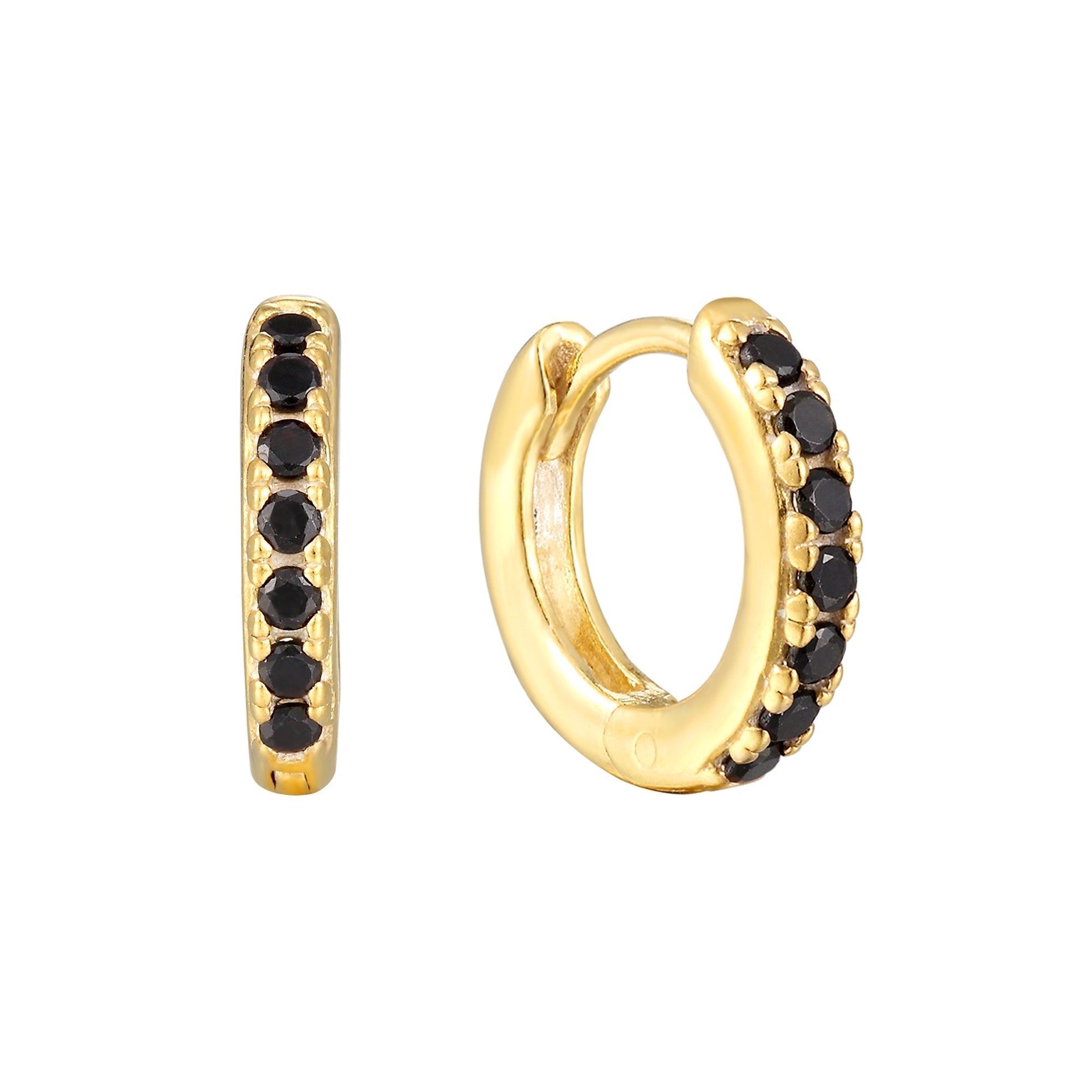 gold cartilage earring - seol-gold