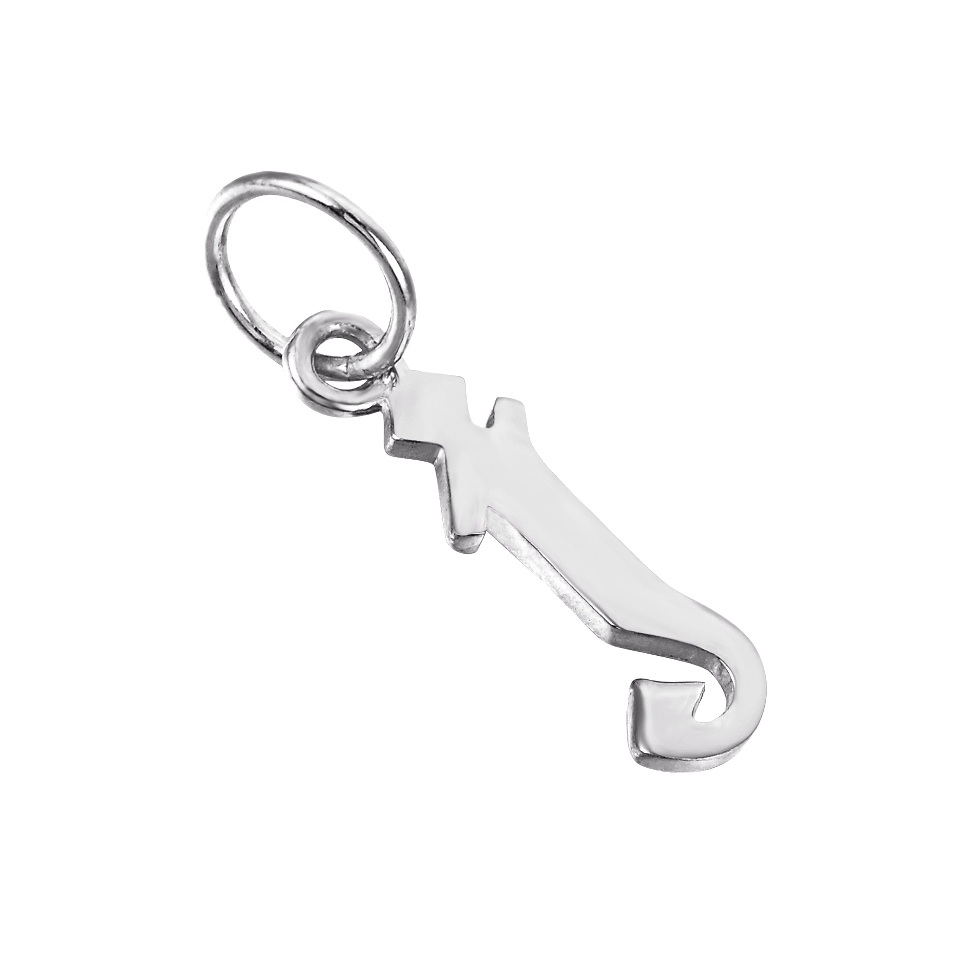 gothic alphabet Letter Charms - seol-gold