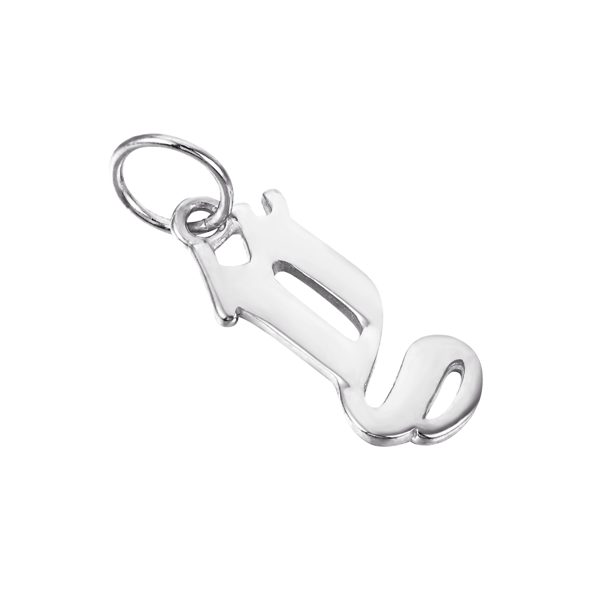 gothic alphabet Letter Charms - seol-gold