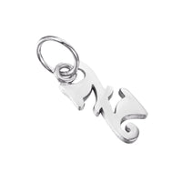 gothic alphabet Letter Charms - seol-gold