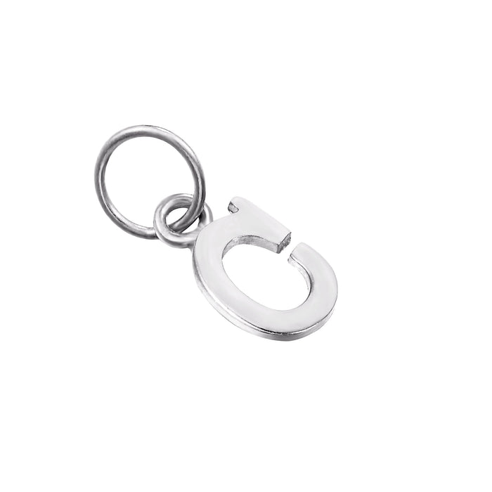 Classic Font Alphabet Letter Charm - seol-gold