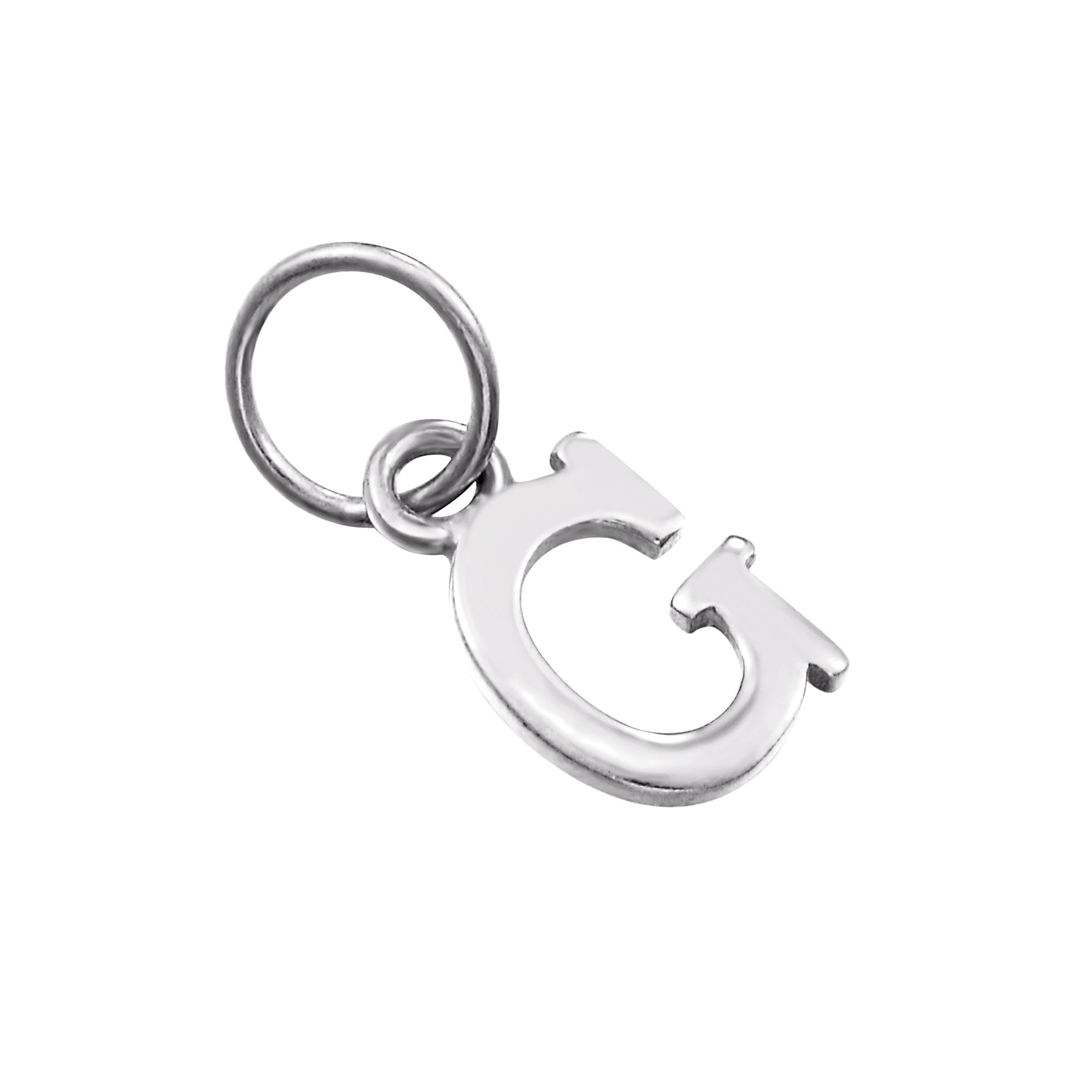 Classic Font Alphabet Letter Charm - seol-gold