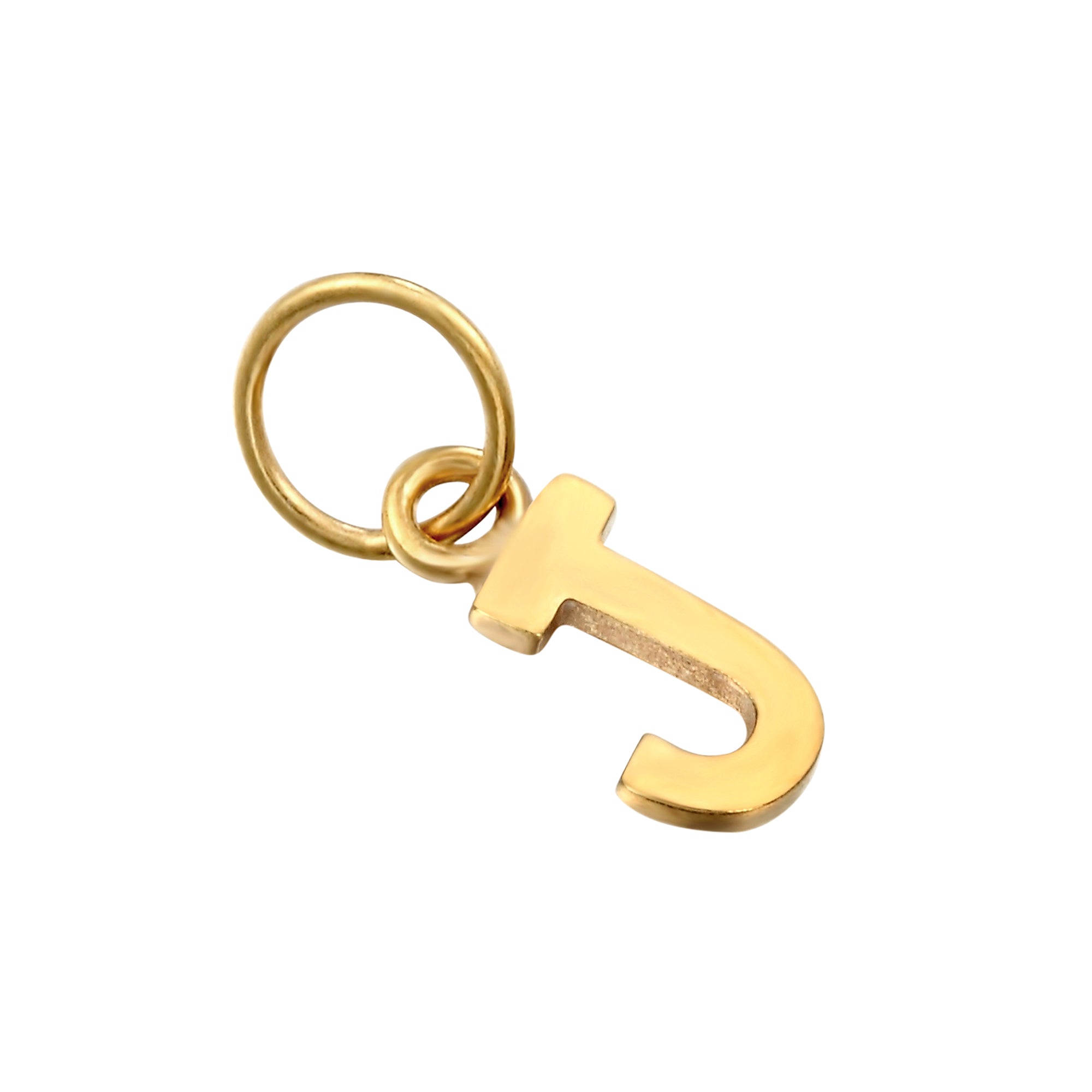 18ct Gold Plated Classic Font Alphabet Letter Charm