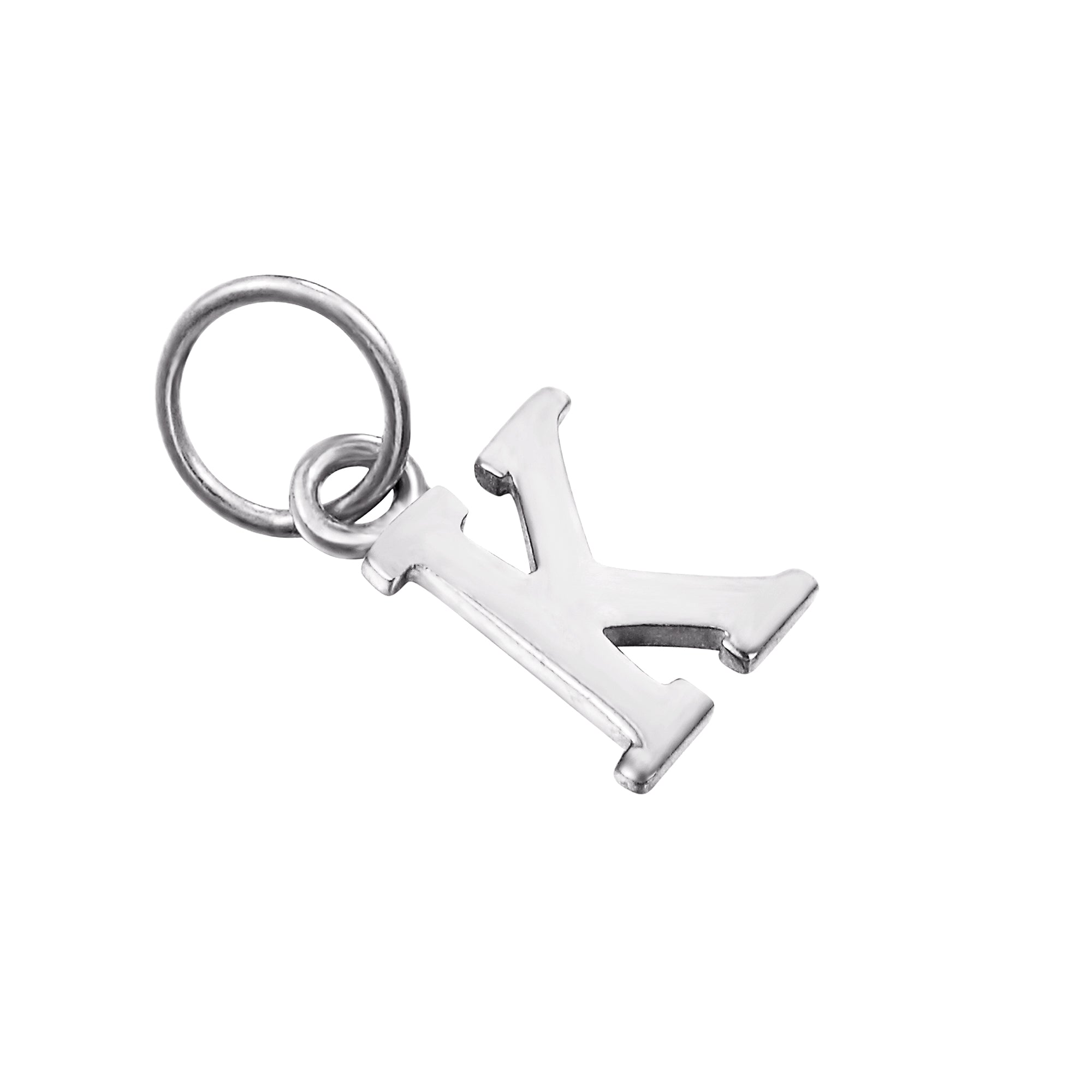 Classic Font Alphabet Letter Charm - seol-gold