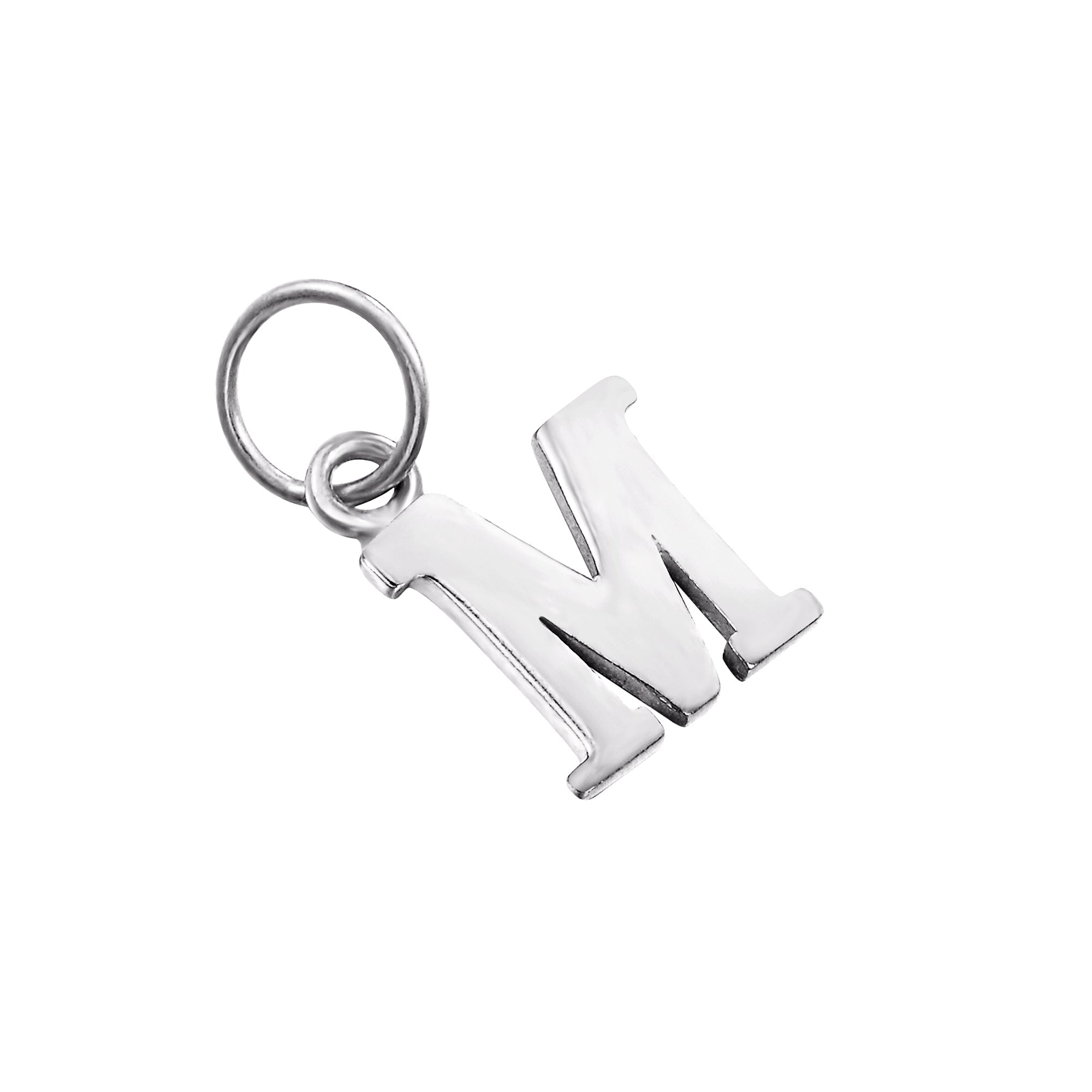 Classic Font Alphabet Letter Charm - seol-gold