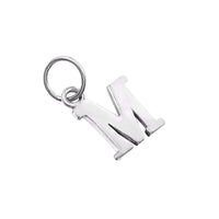Classic Font Alphabet Letter Charm - seol-gold