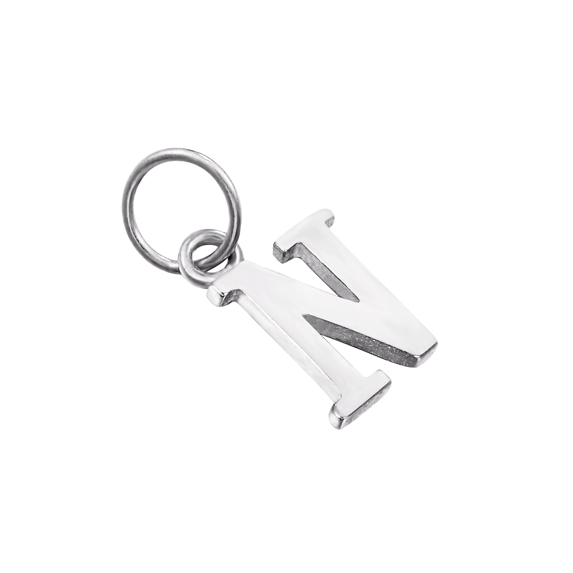 Classic Font Alphabet Letter Charm - seol-gold