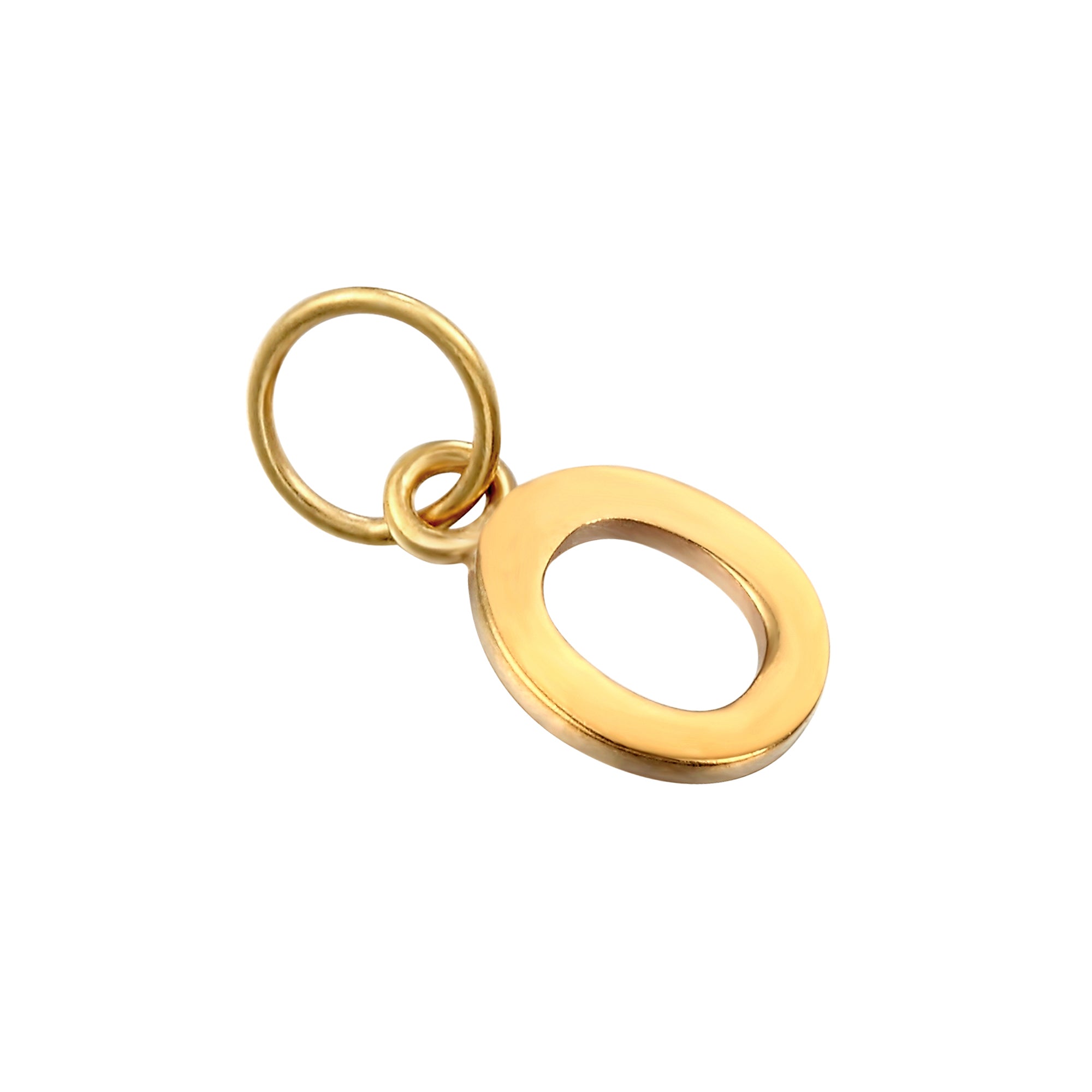 18ct Gold Plated Classic Font Alphabet Letter Charm