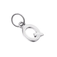 Classic Font Alphabet Letter Charm - seol-gold